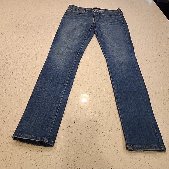 Levis Slight Curve Modern Rise Skinny Denim Jeans Size 6 28 - Picture 1 of 7